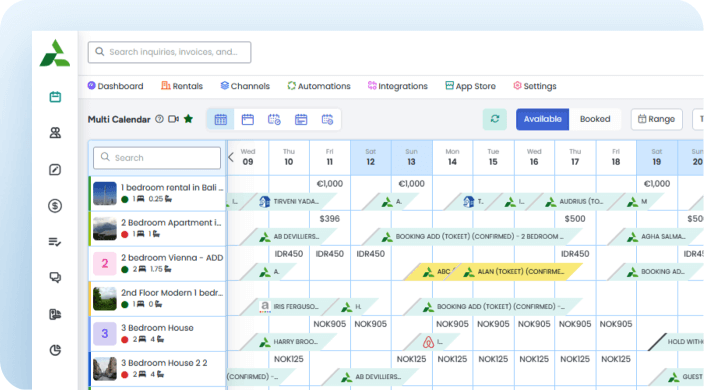 Real-time availability and hold events