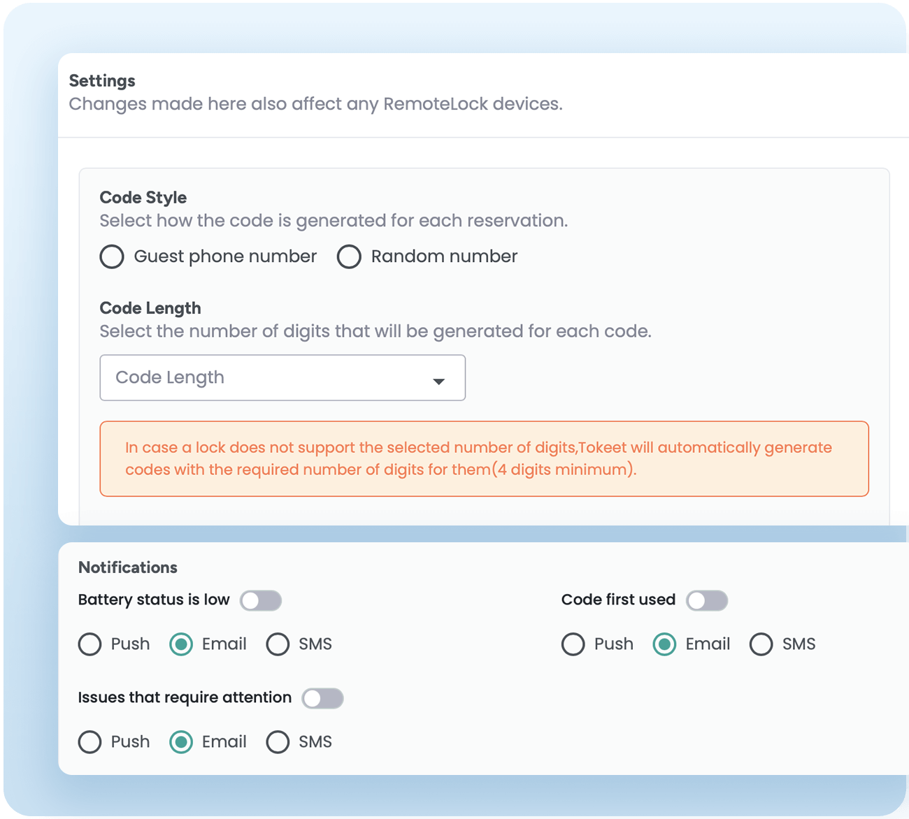 Automate smart lock access