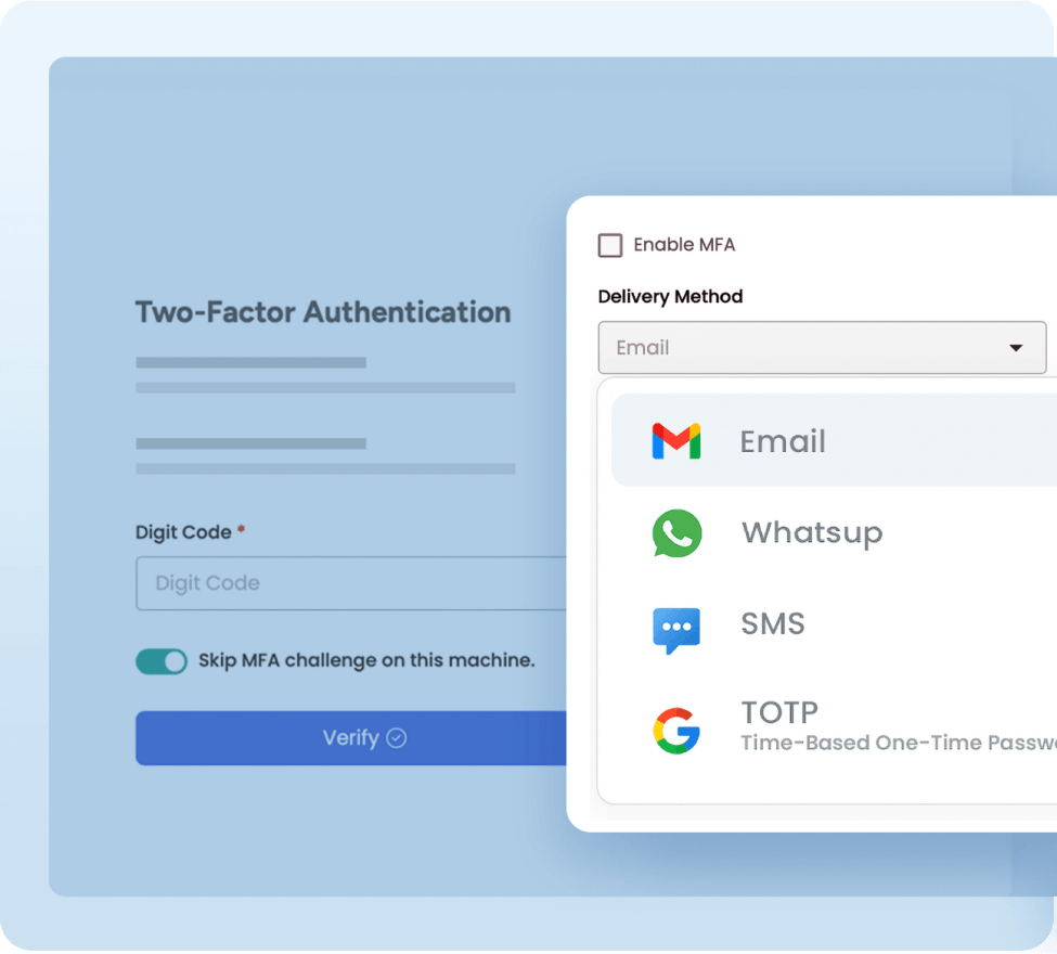 How secure log-in works